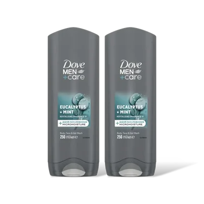 Dove Men+care eucalyptus & mint 2pack