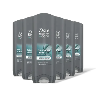 Dove Men+care eucalyptus & mint 6pack