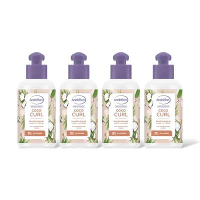 Andrélon Coco curl creation leave-in 4-pack