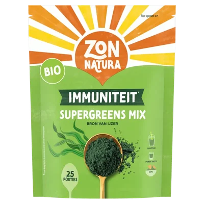 Zonnatura Immuniteit supergreens mix