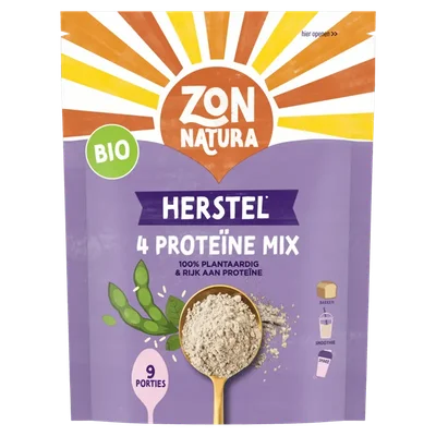 Zonnatura Herstel 4 proteïne mix
