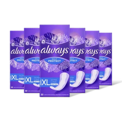 Always Daily prot extra long inlegkruisjes 6pck