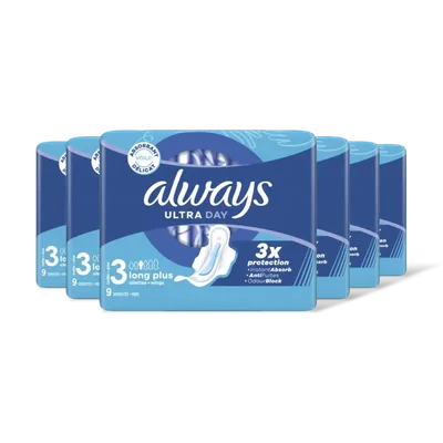 Always Ultra day long plus maandverband 6-pack