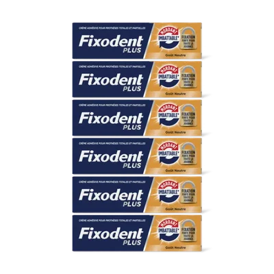 Fixodent Plus kleefpasta dual power 6-pack