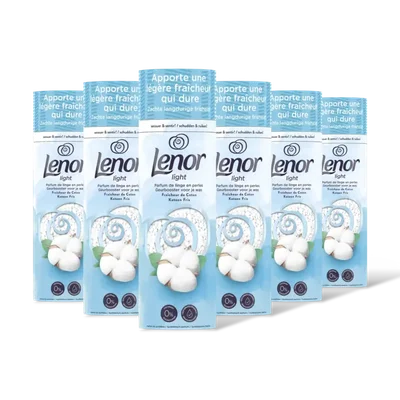 Lenor Light geurbooster katoen fris 6-pack