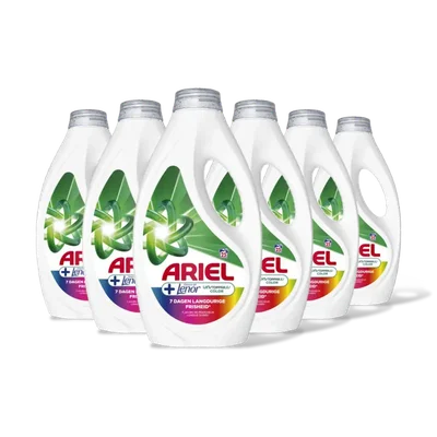Ariel Vloeibaar+ wasmiddel unstop color 6-pack