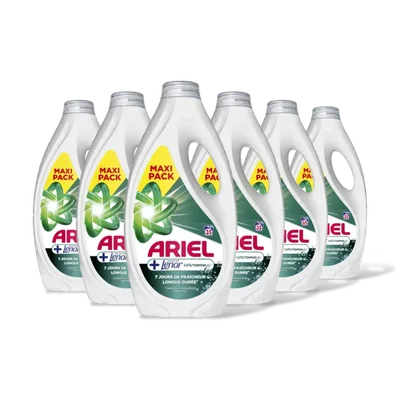 Ariel Vloeibaar+ touch lenor unstop wsmidl 6pk