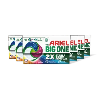 Ariel Pods color the big one wascapsules 6-pck