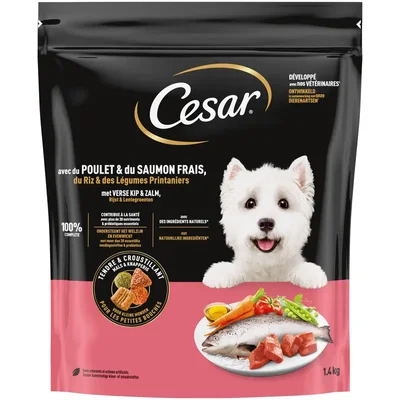 Cesar Met verse kip & zalm