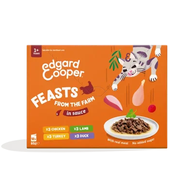 Edgard & Cooper Feasts from the farm in sauce