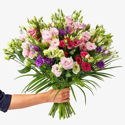  Lief lisianthus boeket