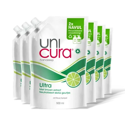 Unicura Handzeep ultra navul 6-pack