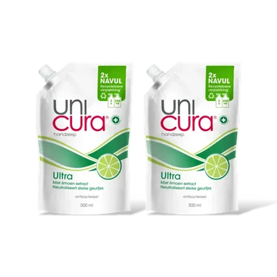 Unicura Handzeep ultra navul 2-pack