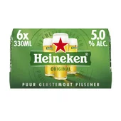 Heineken pils 6-pack blik 330 ml