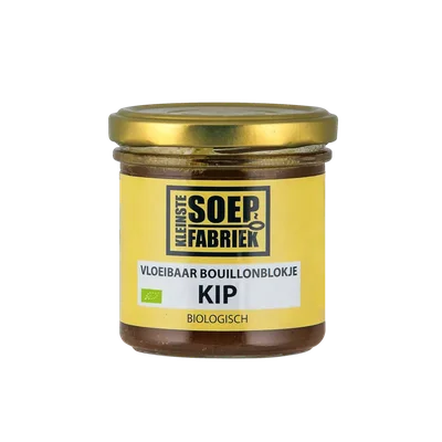 Kleinste Soepfabriek Vloeibaar bouillonblokje kip biologisch