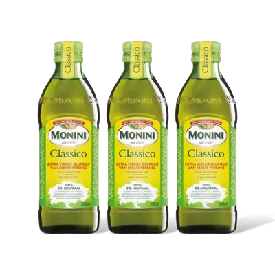 Monini Classico extra vierge olijfolie 3-pack