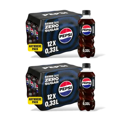Pepsi Zero sugar 24-pack