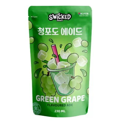 Swicked Green grape ade