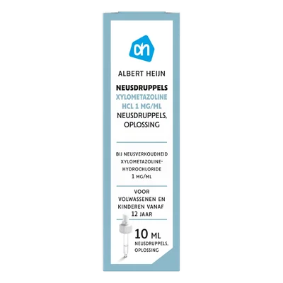 AH Neusdruppels xylometazoline 1mg/ml