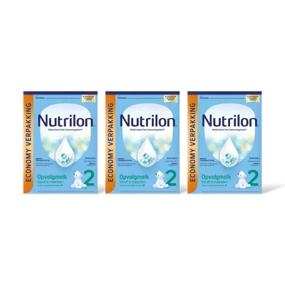 Nutrilon 2 opvolgmelk economy verpakking 6m+ 3-pk