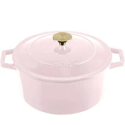 Lifegoods Cast iron rasserole 26cm 5,7 liter lila