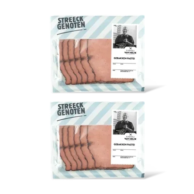 Streeckgenoten Gebakken pastei 2-pack
