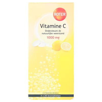 Roter Vitamine C citroen bruistablet 2x20 st