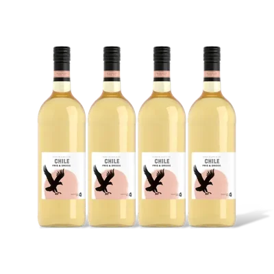 AH AH Chileense witte wijn 4 flessen