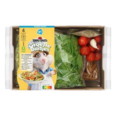 AH Hamsterchef Gesneden verspakket groene buisjes