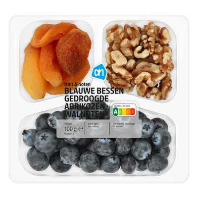 AH Fruit & noten blauwe bessen, walnoten
