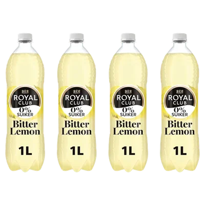 Royal Club Bitter lemon 0% suiker 4-pack