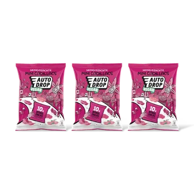 Autodrop Vegan mini cadillacs uitdeelzak 3-pack
