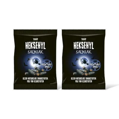 Heksehyl Salmiakdrop 2-pack