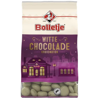 Bolletje Witte chocolade kruidnoten