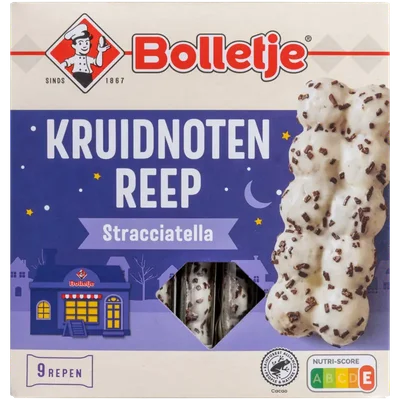 Bolletje Kruidnotenreep stracciatella