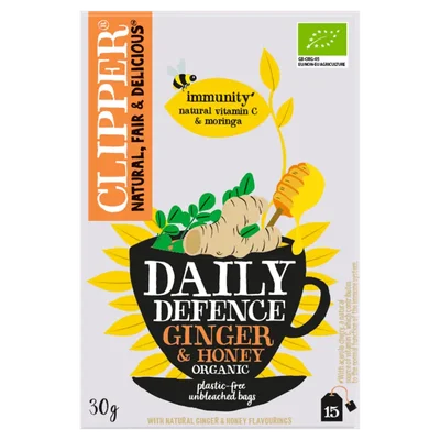 Clipper Daily defence ginger & honey