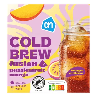 AH Cold brew fusion passionfruit mango