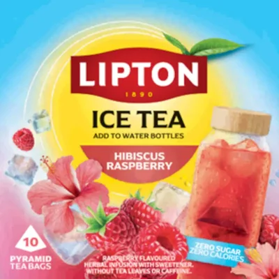 Lipton Ice tea hibiscus raspberry infusion