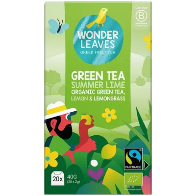 WonderLeaves Green tea summer lime