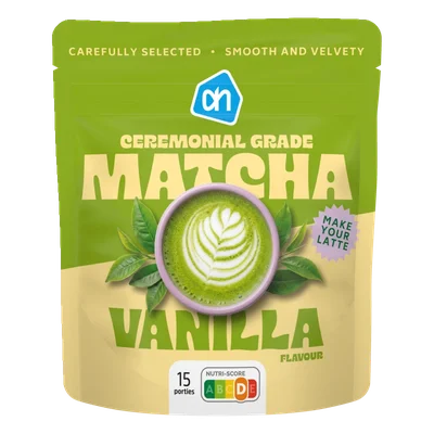 AH Ceremonial matcha vanille flavour