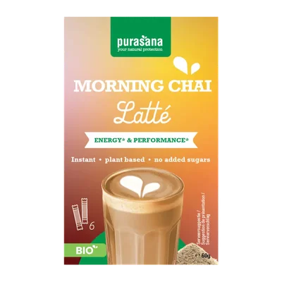 Purasana Morning chai latté