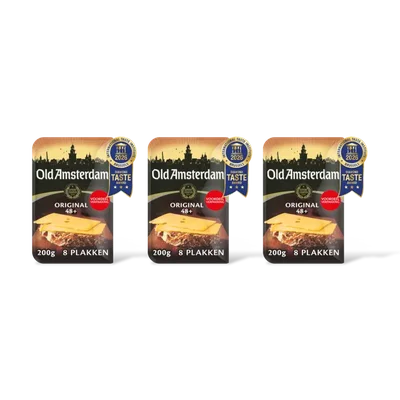 Old Amsterdam Original 48+ plakken vvp 3-pack