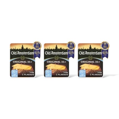Old Amsterdam Original 35+ plakken 3-pack