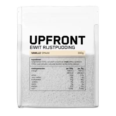 Upfront Eiwit rijstpudding vanille smaak