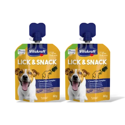 Vitakraft Lick & snack leverworst 2-pack