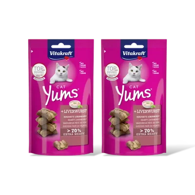 Vitakraft Cat yums leverworst 2-pack