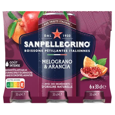 S. Pellegrino Melograno & arancia 6-pack
