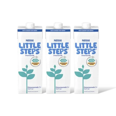 Nestlé Little Steps dreumesmelk 1 jaar+ 3-pack