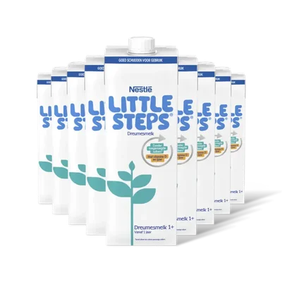 Nestlé Little Steps dreumesmelk 1 jaar+ 9-pack