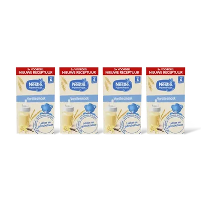 Nestlé Pyjamapapje vanille 6m+ 3x voordeel 4-pk